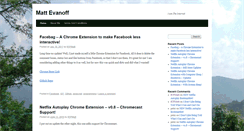 Desktop Screenshot of mattevanoff.com